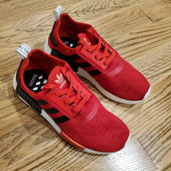 Adidas Nmd R1 Core Red - Picture 8 of 14